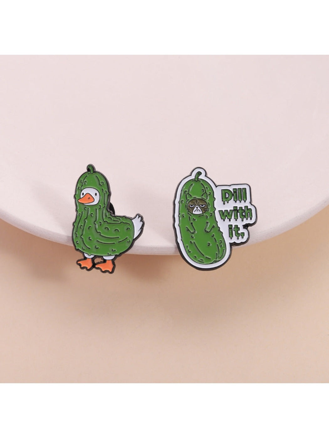 Pinori - Bitter Gourd Costume Animal Brooch