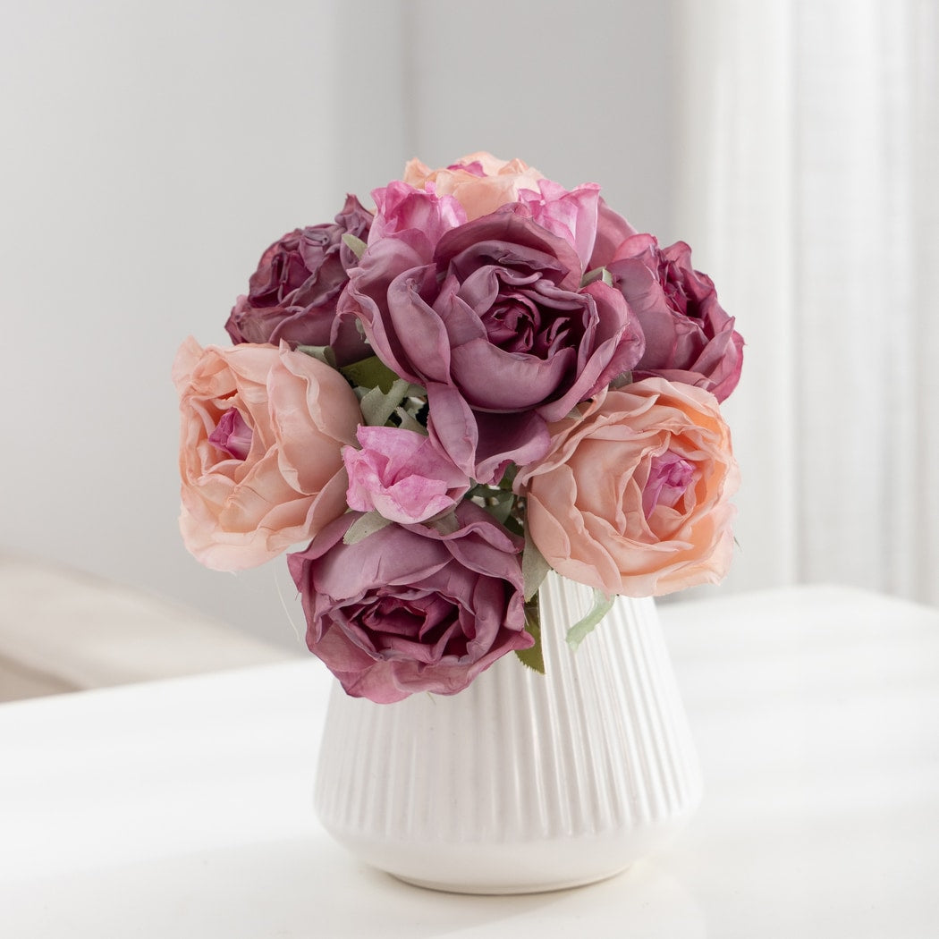 Roselle - Wedding Decor Artificial Flower Rose Bouquet