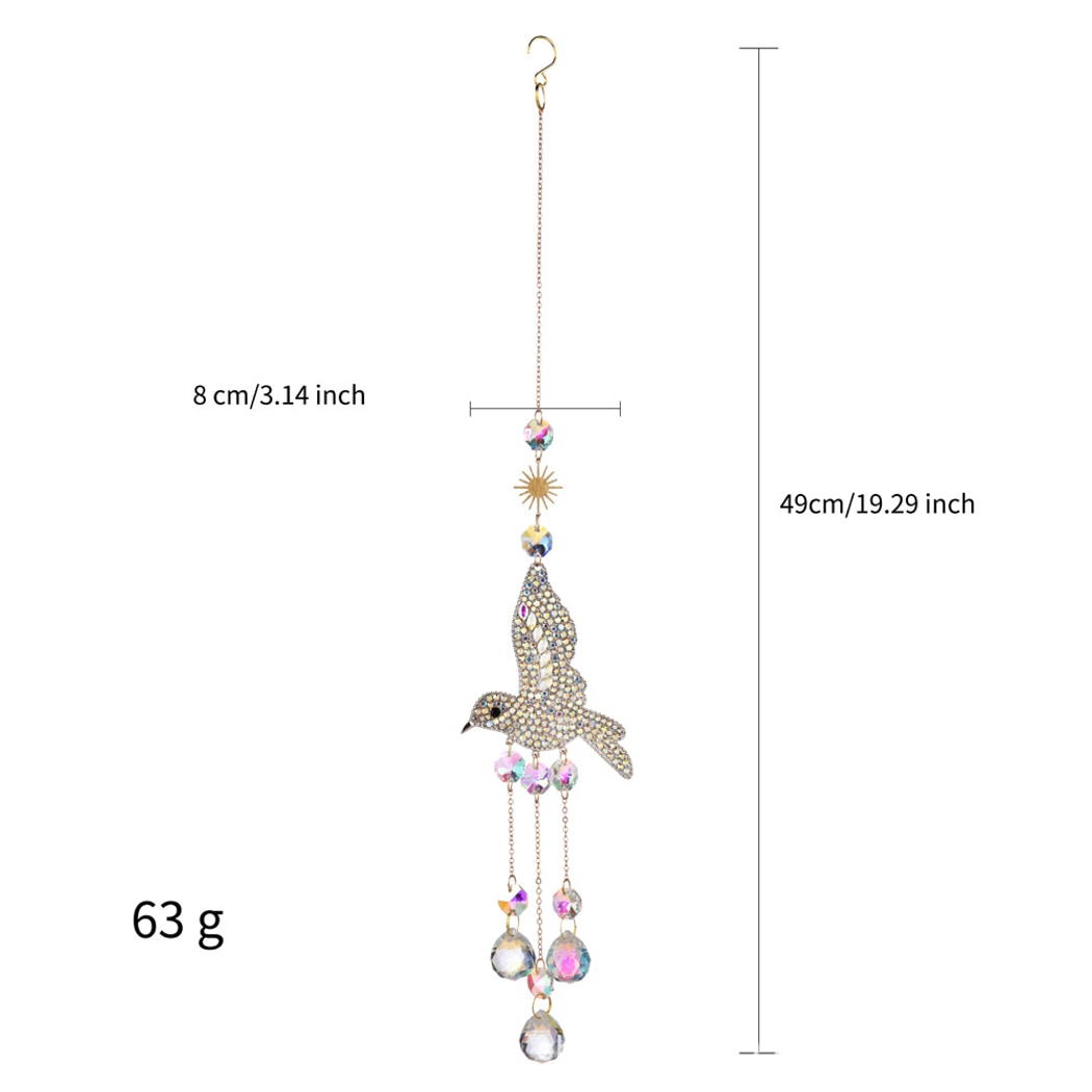 Somnira - Bird Shaped Suncatcher Wind Chime