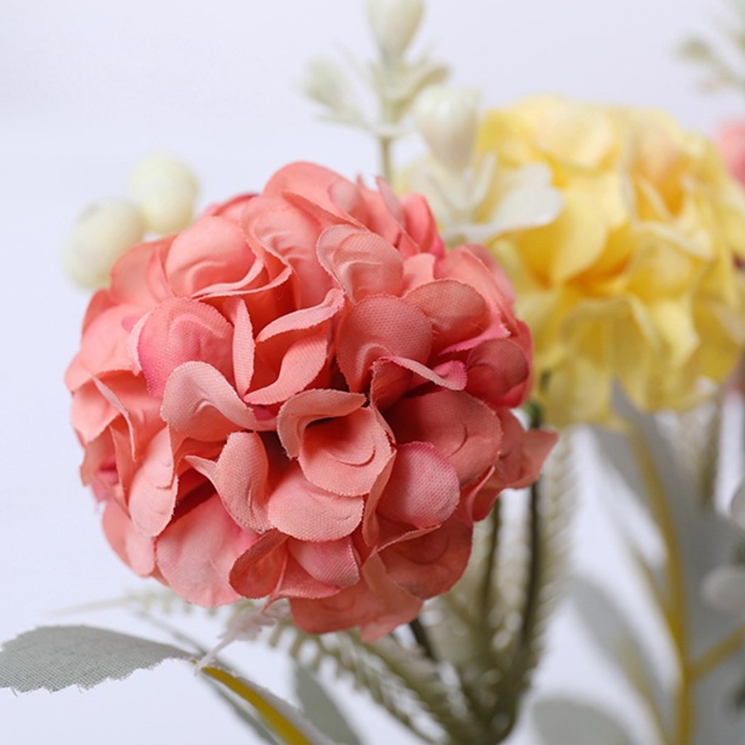 Roselle - Decorative Hydrangea Flower Artificial Bouquet
