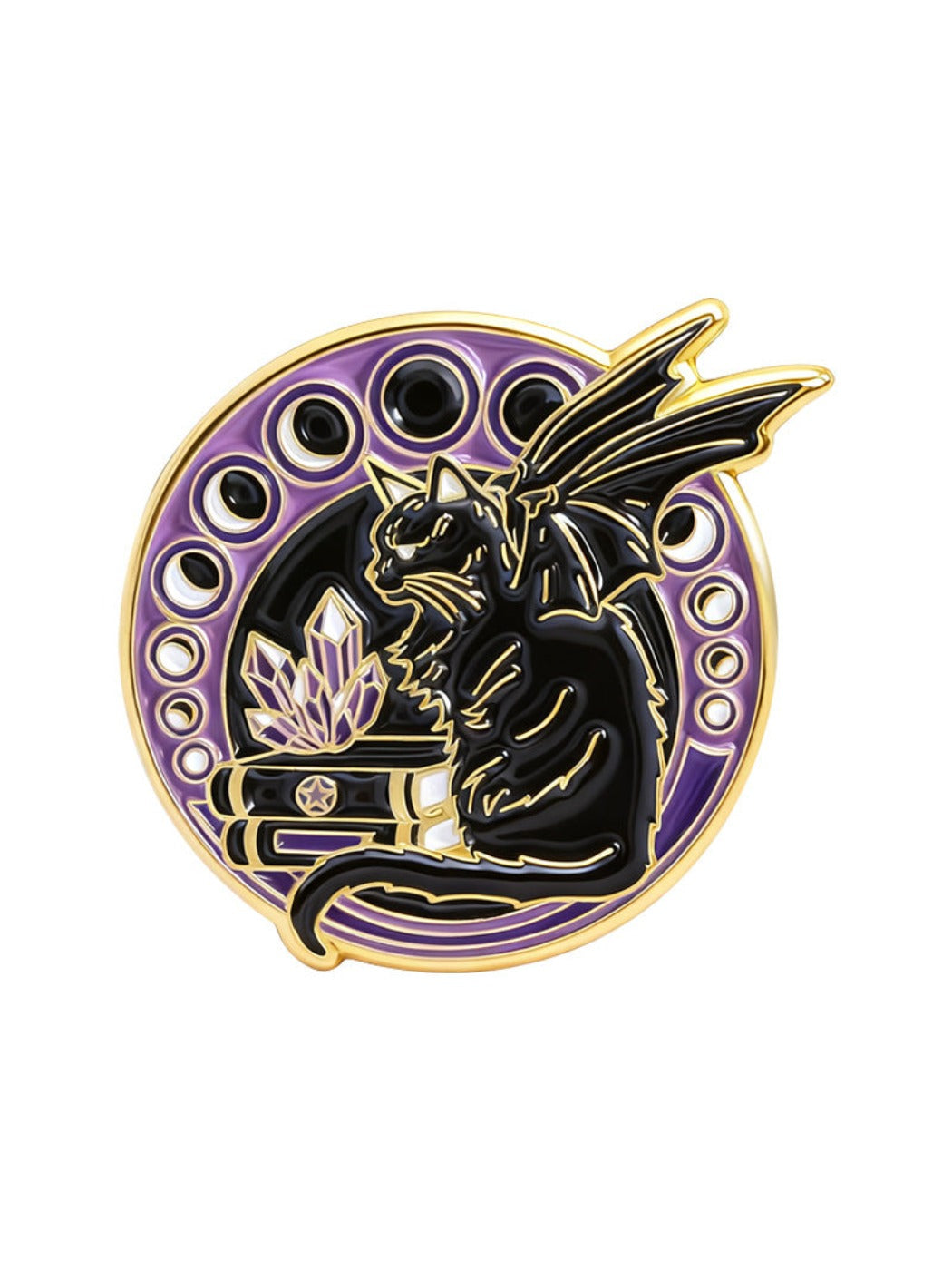 Pinori - Gothic Dark Animal Brooch