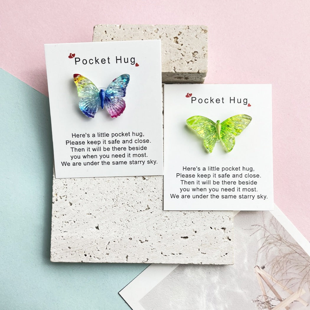 Pocket Hug Gradient Butterfly – Your Tiny Source of Joy