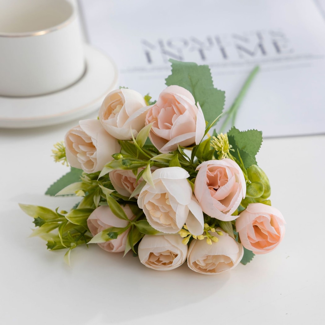 Roselle - Artificial Peony Flower Bouquet