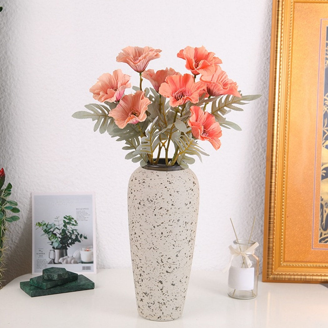 Roselle - Decorative Poppy Flower Artificial Bouquet