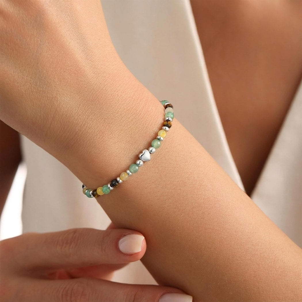 Emora - Elegant Multi-colored Beaded Bracelet