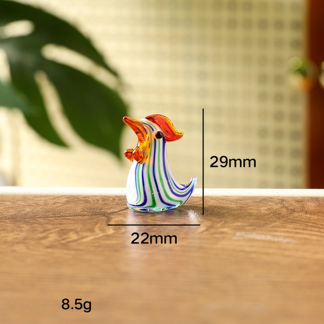 Glasira - Cute Animal Rooster Desk Ornament