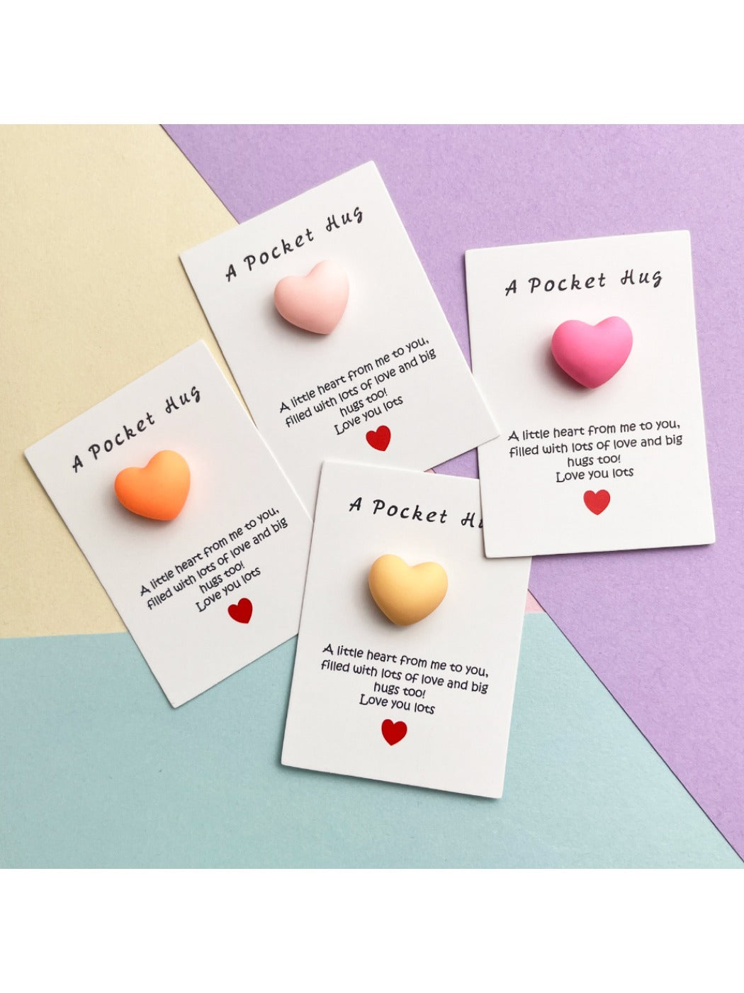 Taphug - Pocket Hug Cute Resin Heart