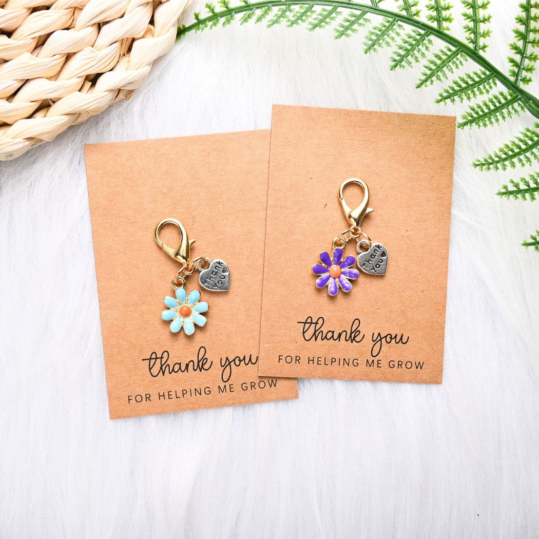 Taphug - Pocket Hug Flower and Heart Keychain