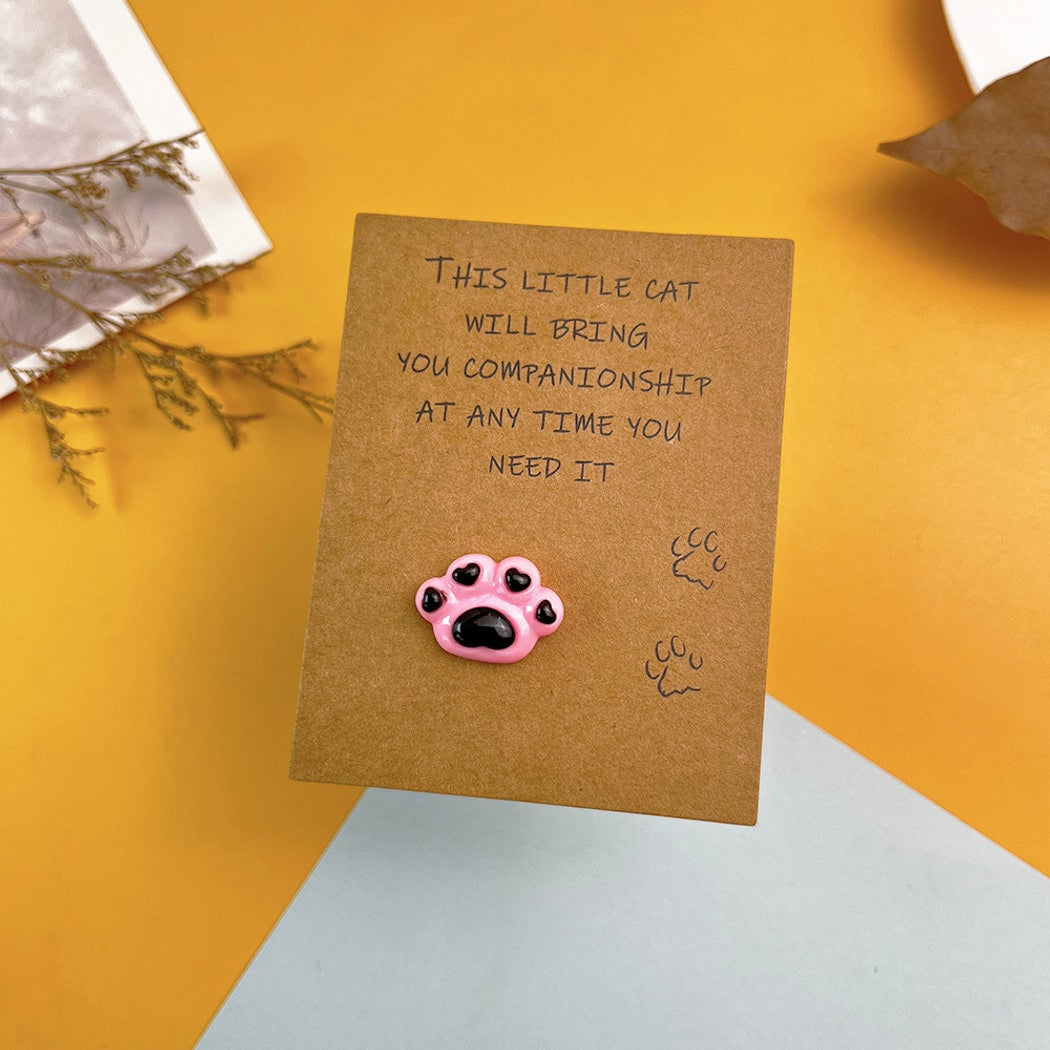 Taphug - Pocket Hug Cat Motif Keepsake Card