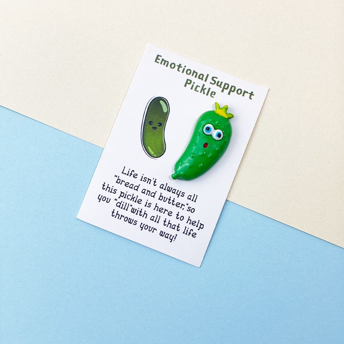 Pocket Hug Emotional Support Pickle