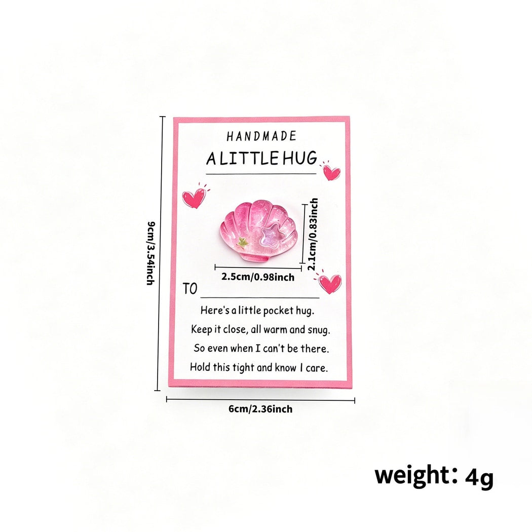 Taphug - Pocket Hug Ocean Motif Keepsake Card