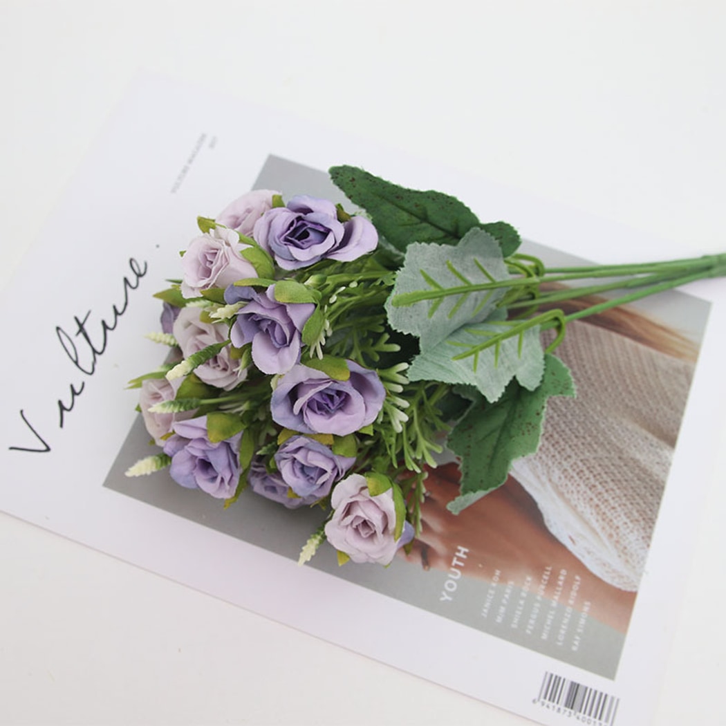 Roselle - Pastel Style Decorative Rose Artificial Flowers