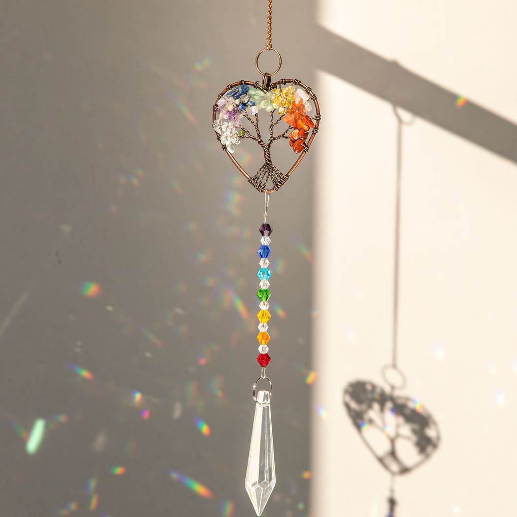 Somnira - Colorful Tree of Life Window Hanging Ornament