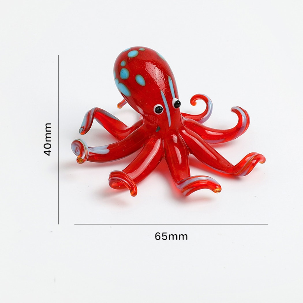 Glasira - Modern Colorful Octopus Desktop Ornament