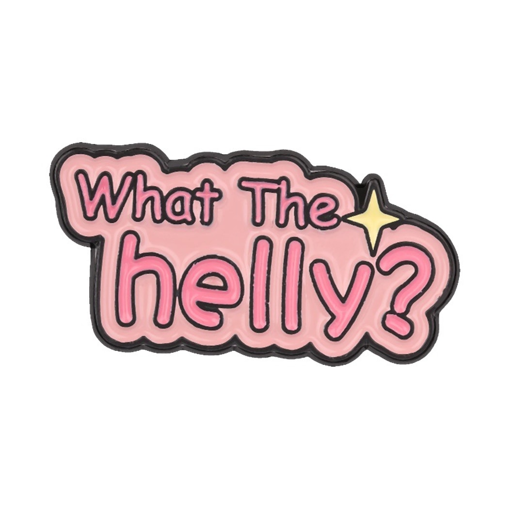 Pinori - Fun Quote Lettering Enamel Pin