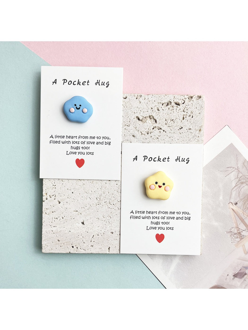 Taphug -  Pocket Hug Cloud and Star
