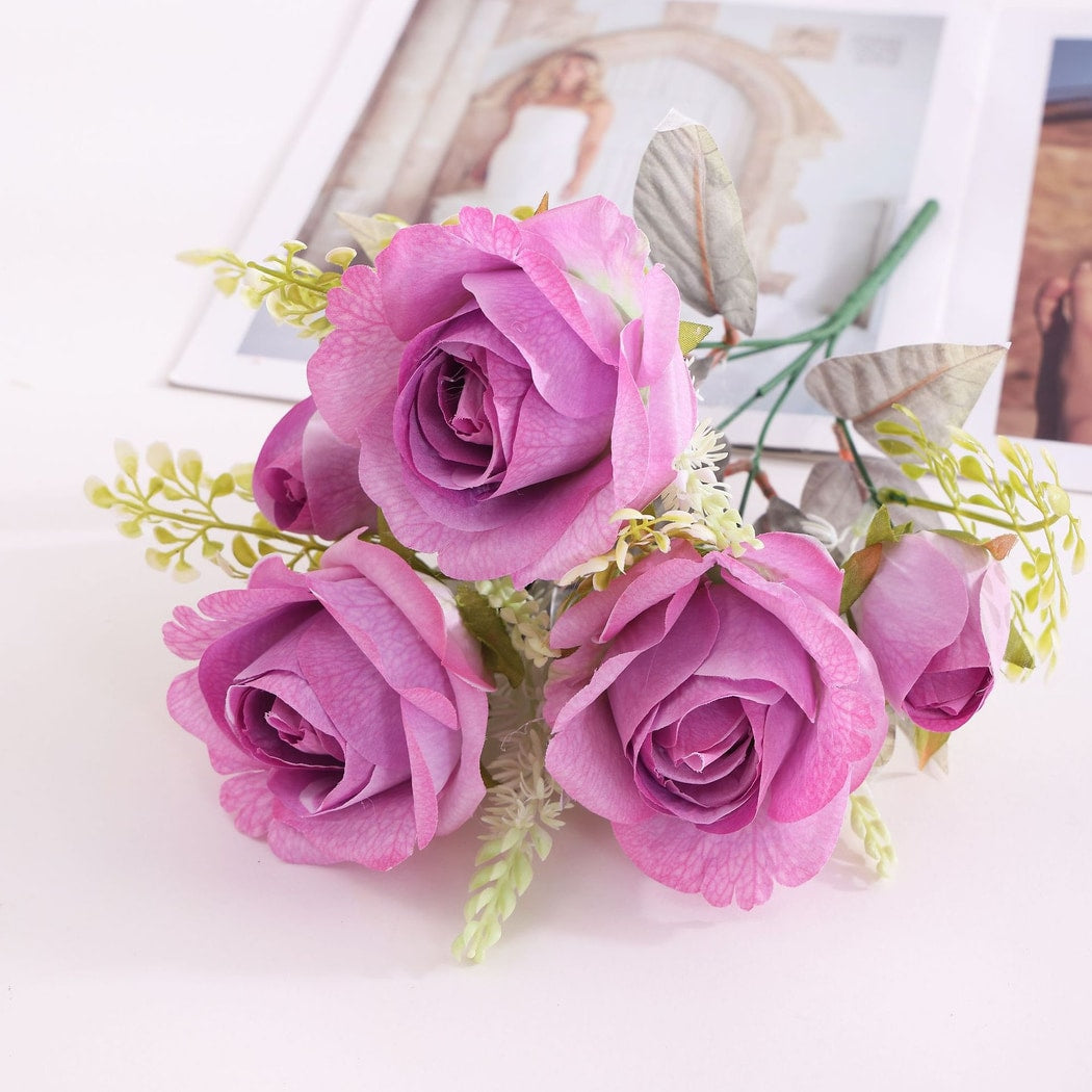 Roselle - Modern Style Rose Artificial Bouquet