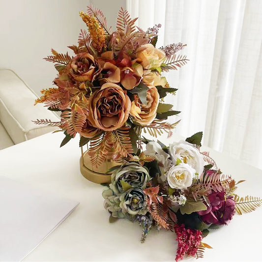 Roselle - Peony Arrangement Artificial flowers