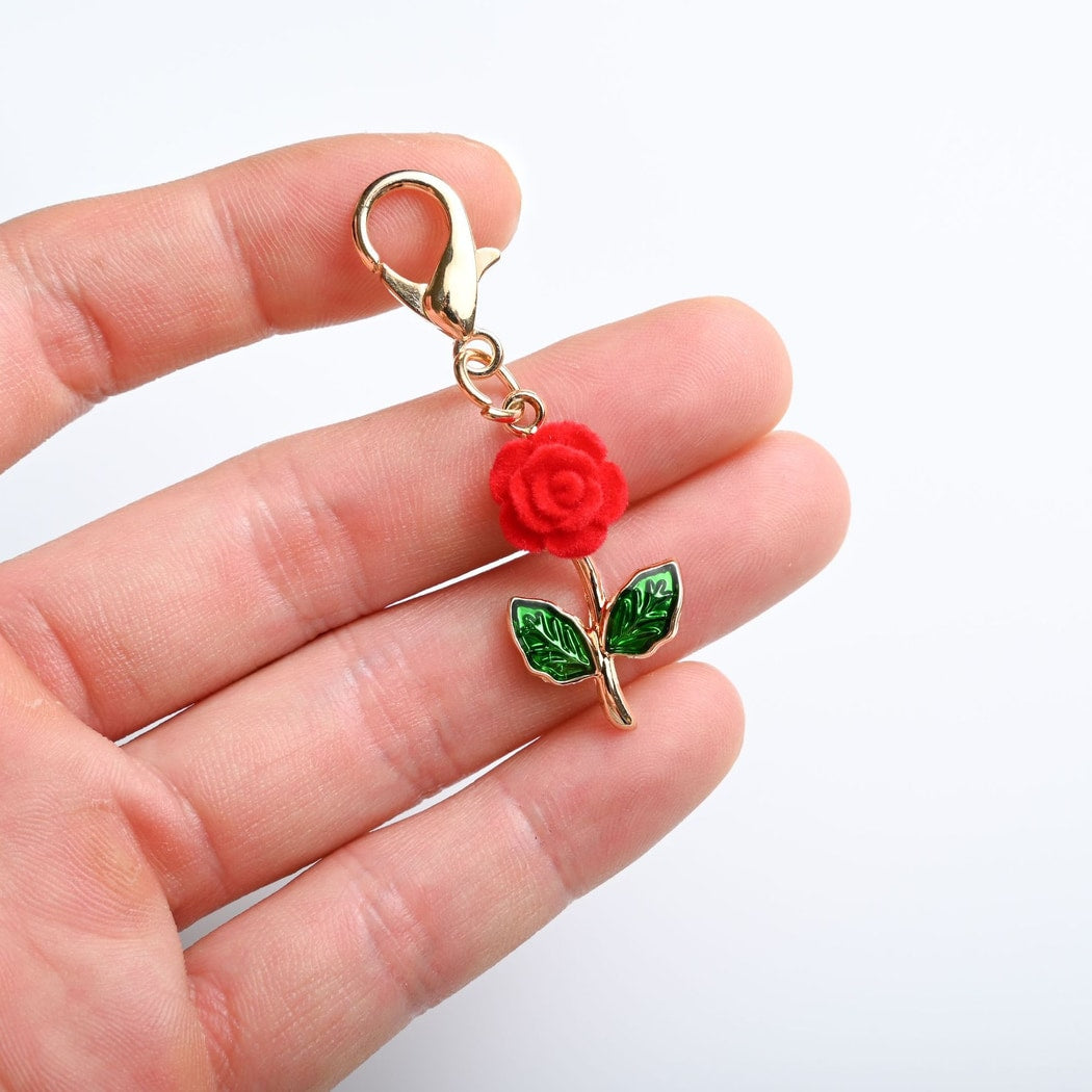 Taphug - Pocket Hug Romantic Rose Accent Keychain