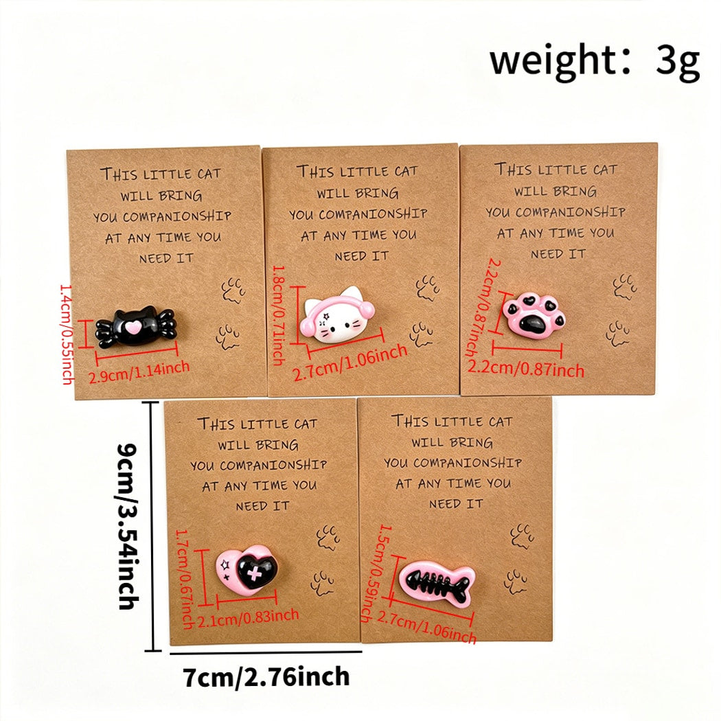 Taphug - Pocket Hug Cat Motif Keepsake Card