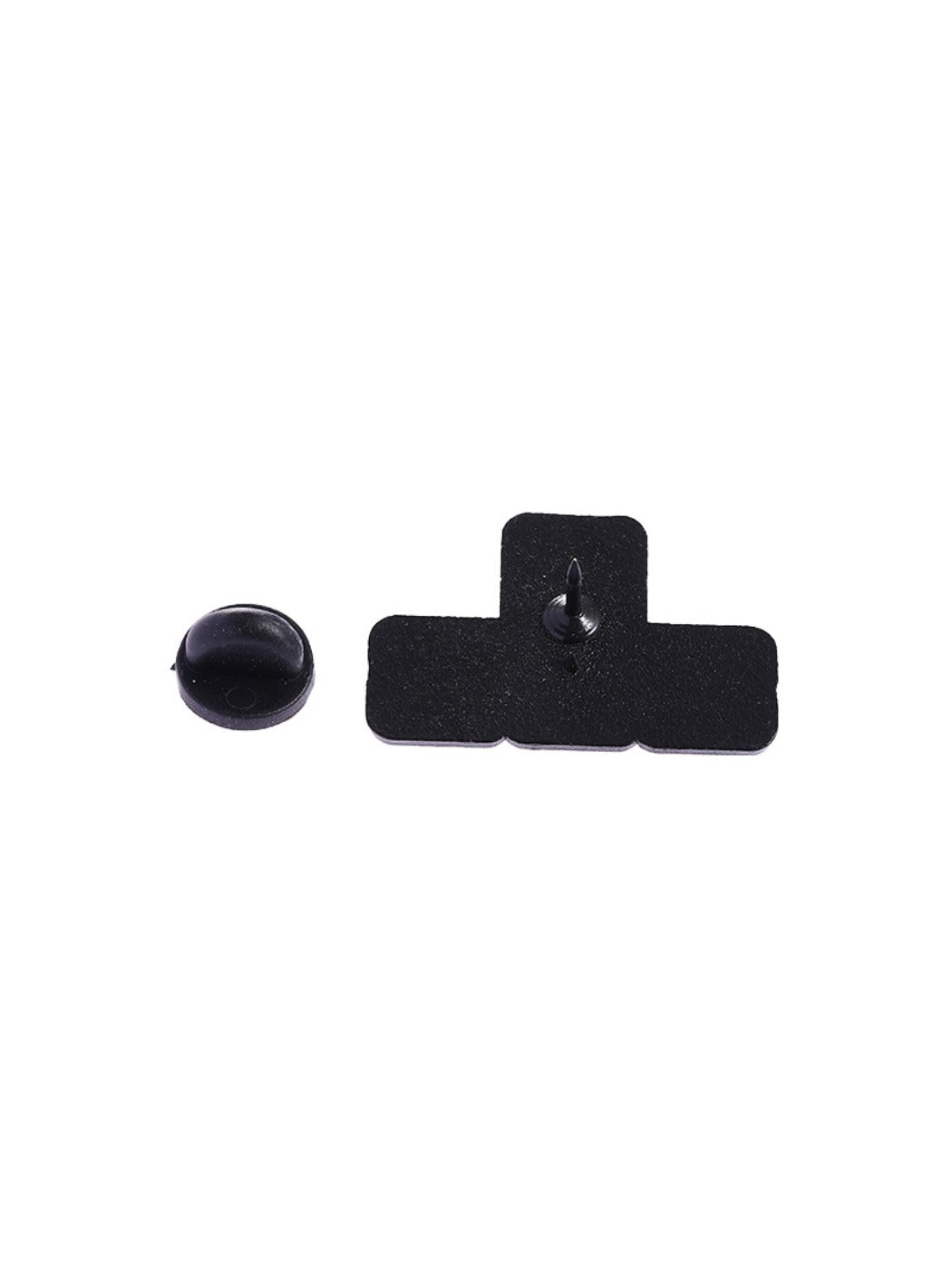 Pinori - Pixel-style Letter Design Metal Badge
