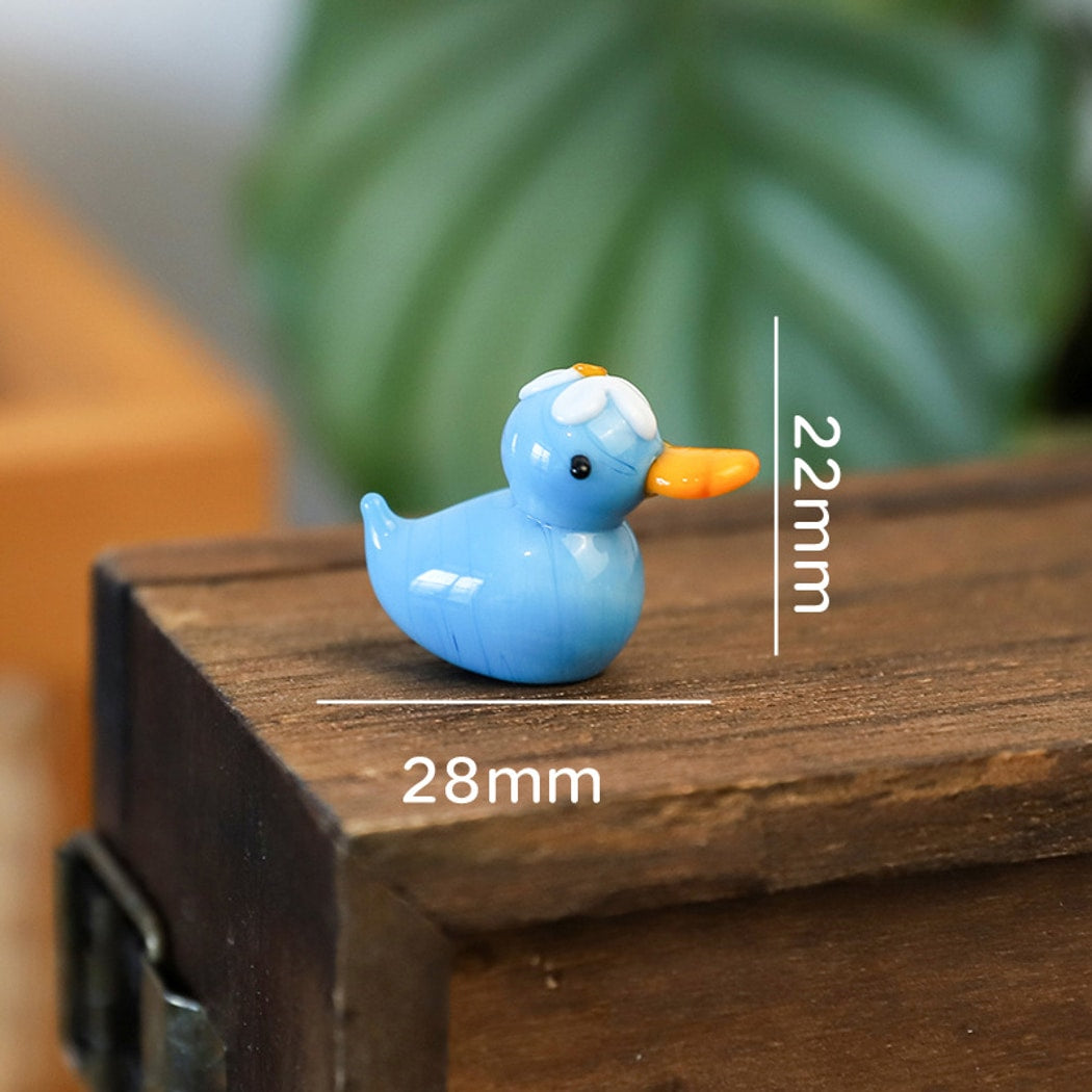 Glasira - Cute Cartoon Colorful Duck Tabletop Ornament