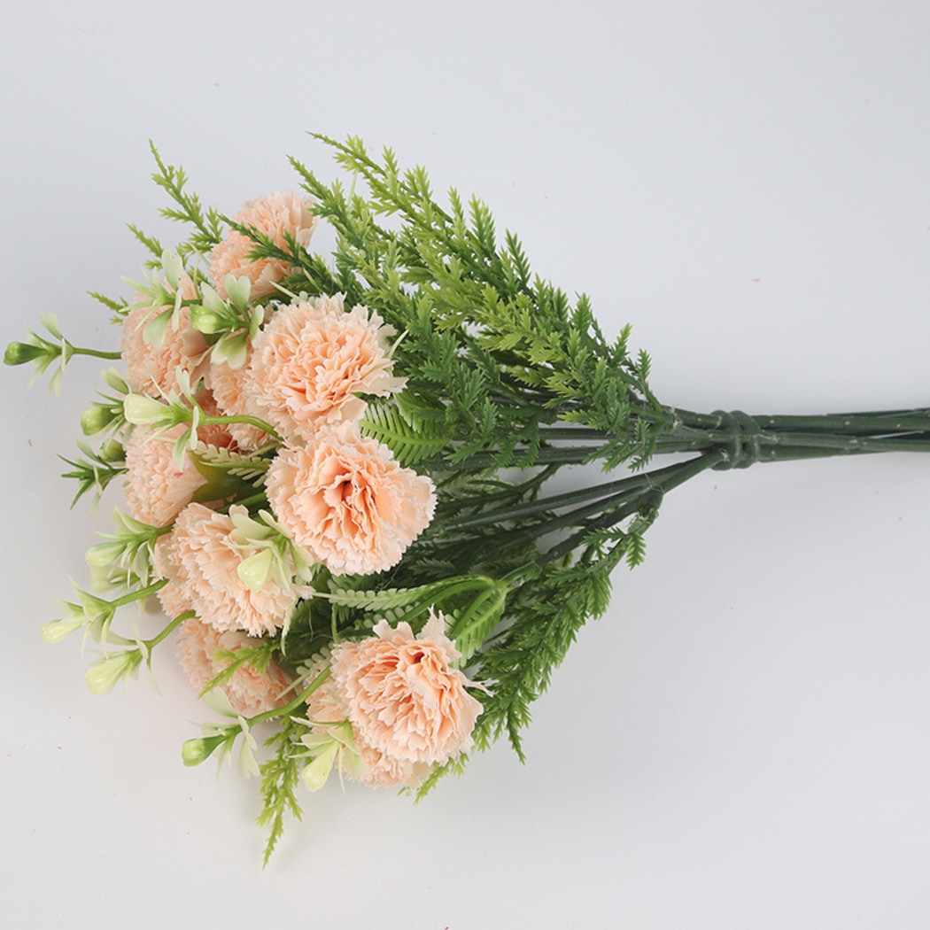 Roselle - Lush Artificial Carnation Bouquet