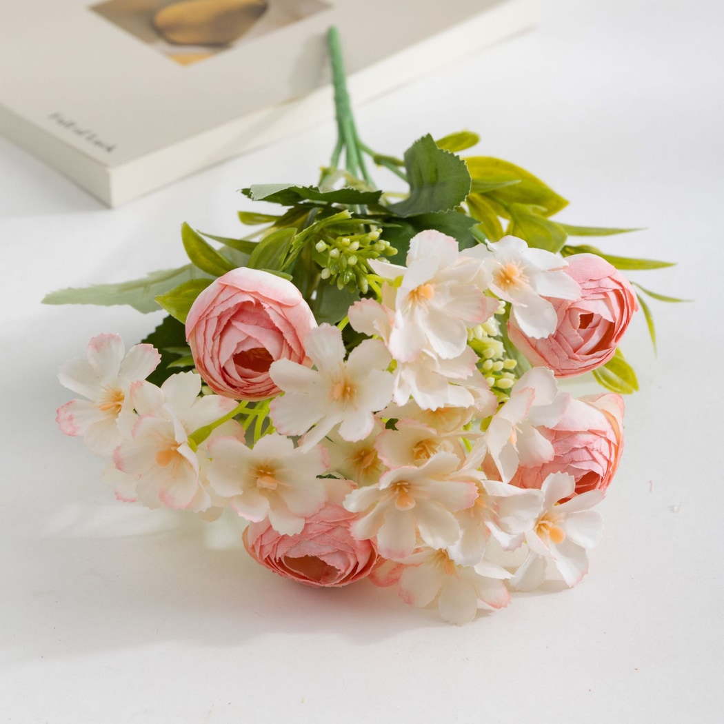 Roselle - Daisy Camellia Style Artificial Flowers