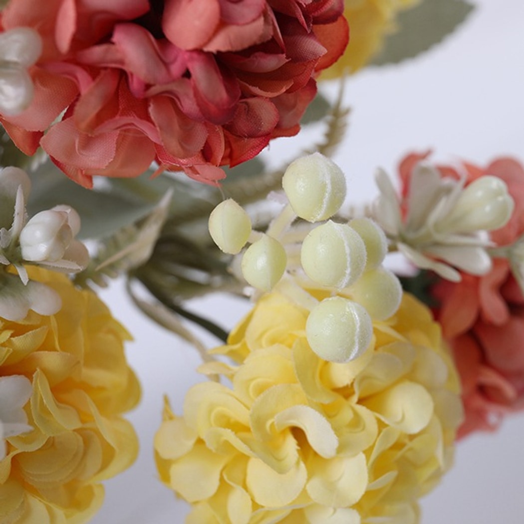 Roselle - Decorative Hydrangea Flower Artificial Bouquet