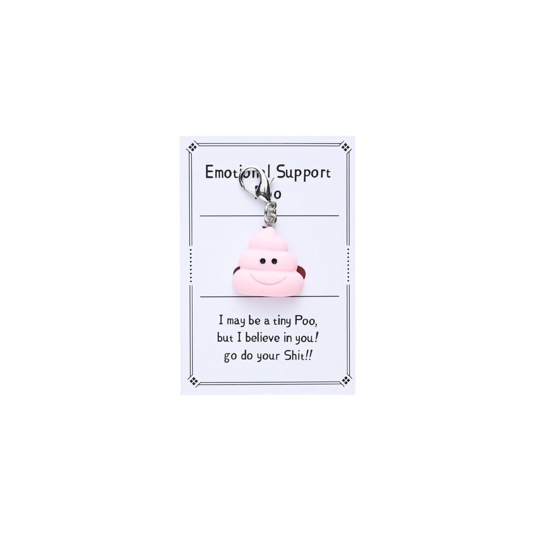 Taphug - Pocket Hug Funny Cartoon Poop Keychain