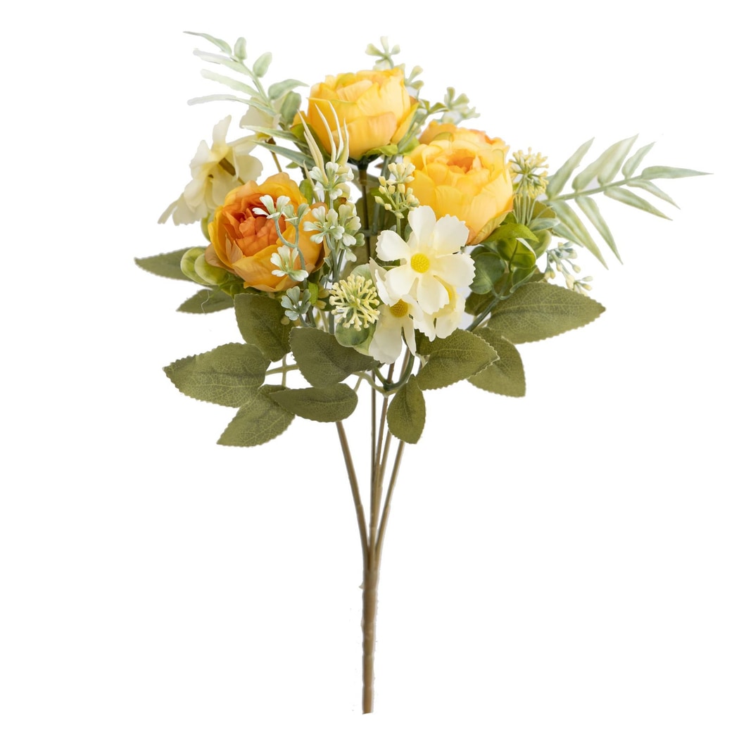 Roselle - Decorative Peony Blooms Artificial Flowers