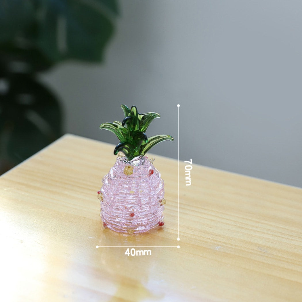 Glasira - Cute Colorful Pineapple Desktop Ornament
