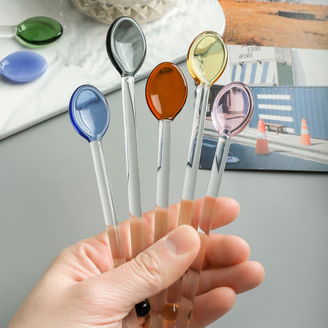 Glasira - Simple Two-color Drink Stirring Spoon