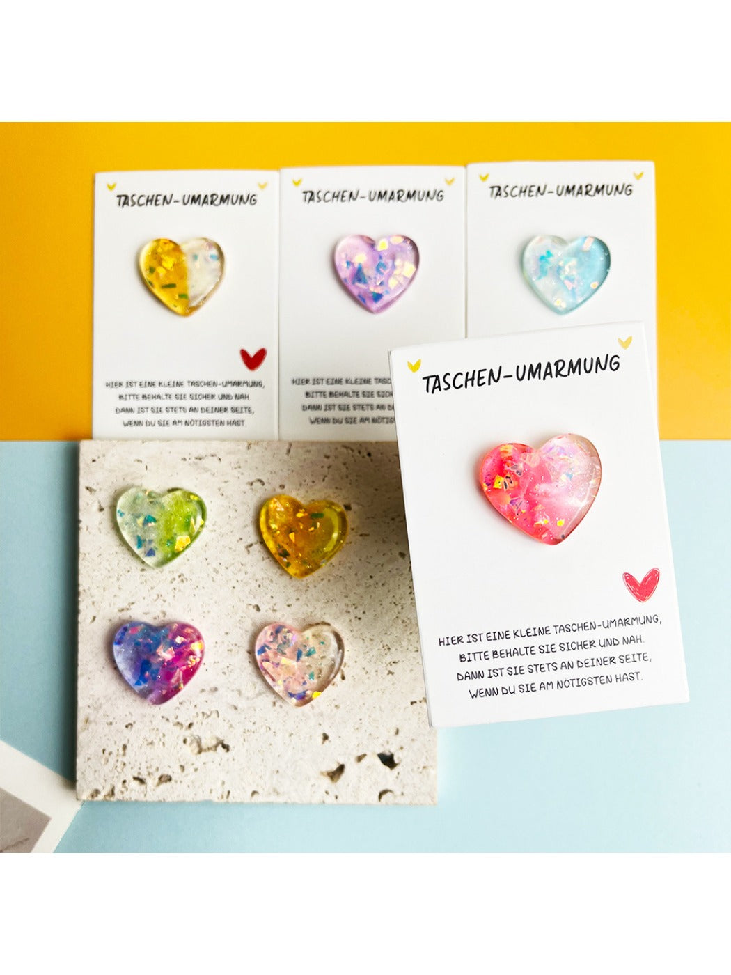 Taphug -  Pocket Hug Resin Heart