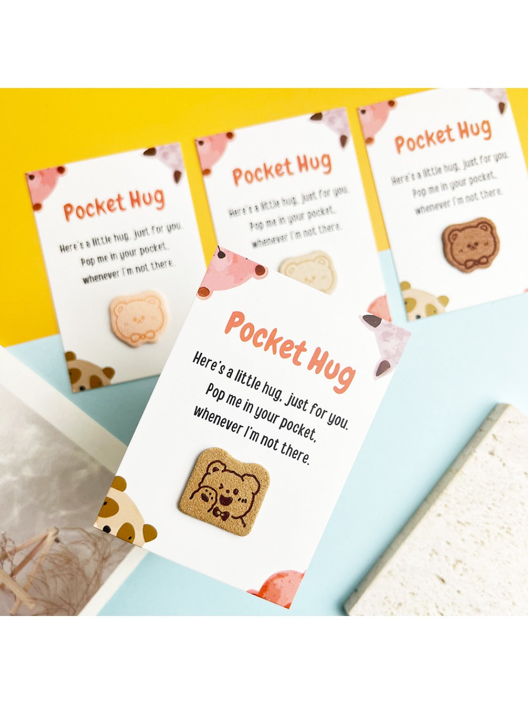 Taphug - Pocket Hug Microfiber Bear Emotional Support