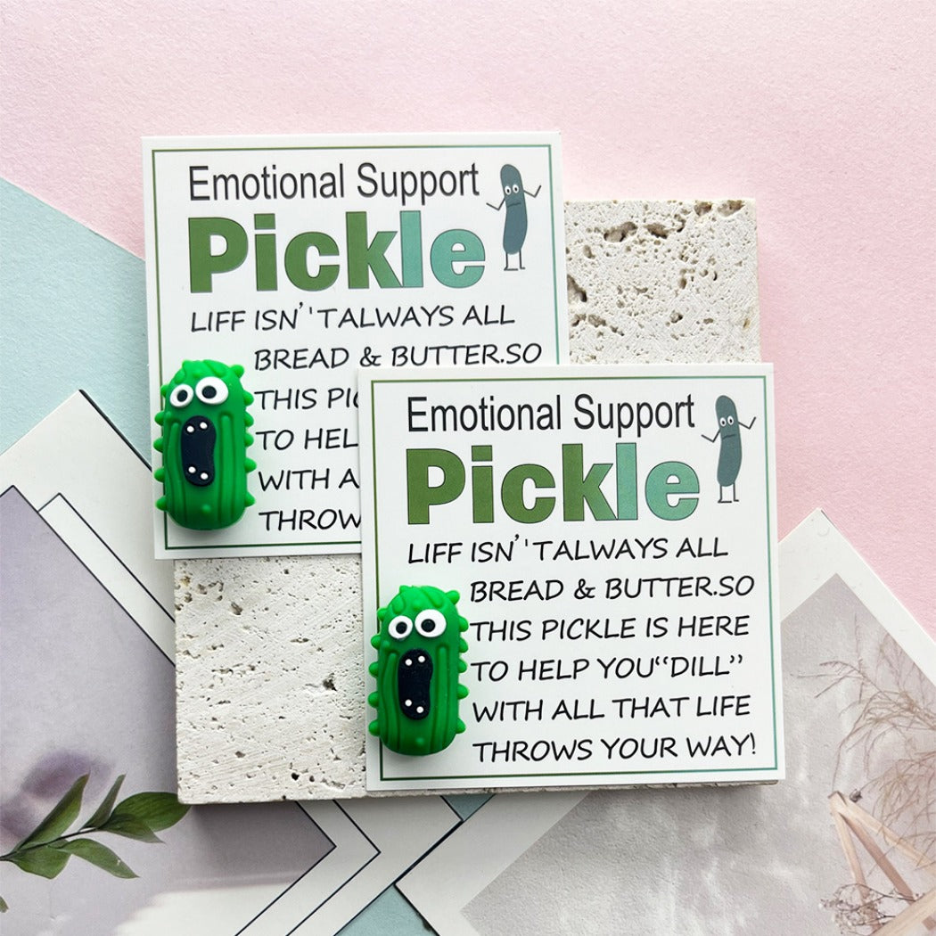 Pocket Hug Pickle Emotional Support Companion