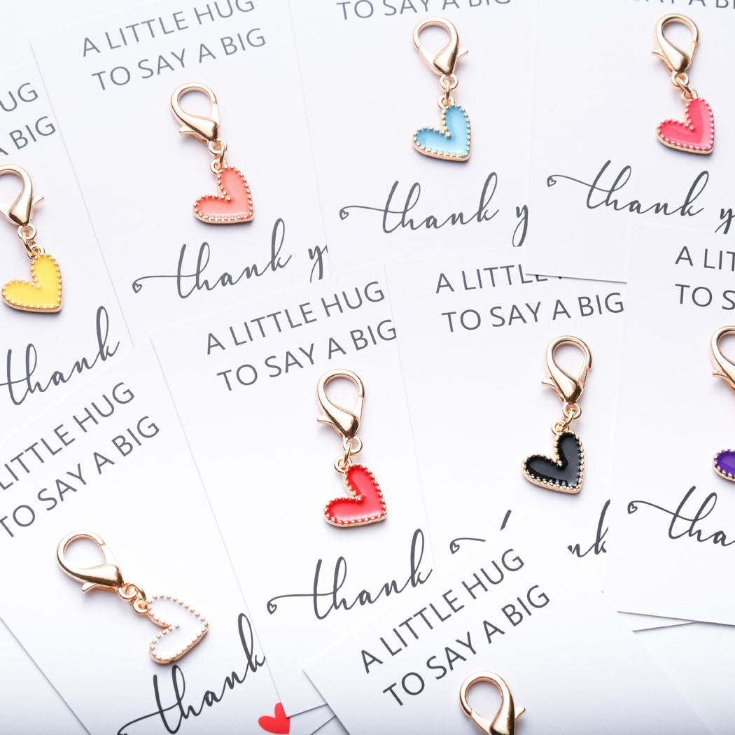 Taphug - Pocket Hug Heart Theme Charm Keychain