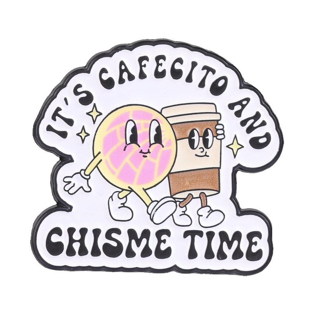 Pinori - Coffee Quote Enamel Pin