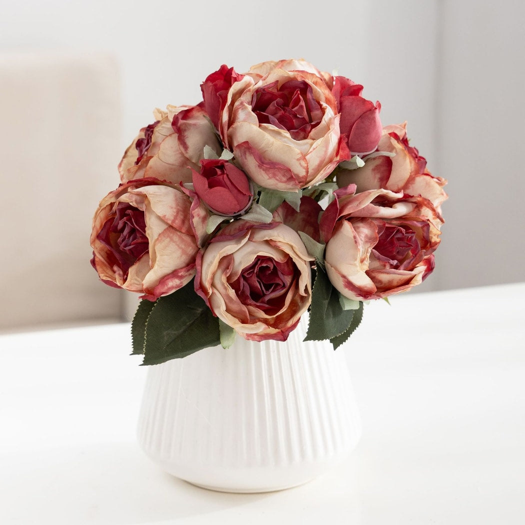 Roselle - Wedding Decor Artificial Flower Rose Bouquet