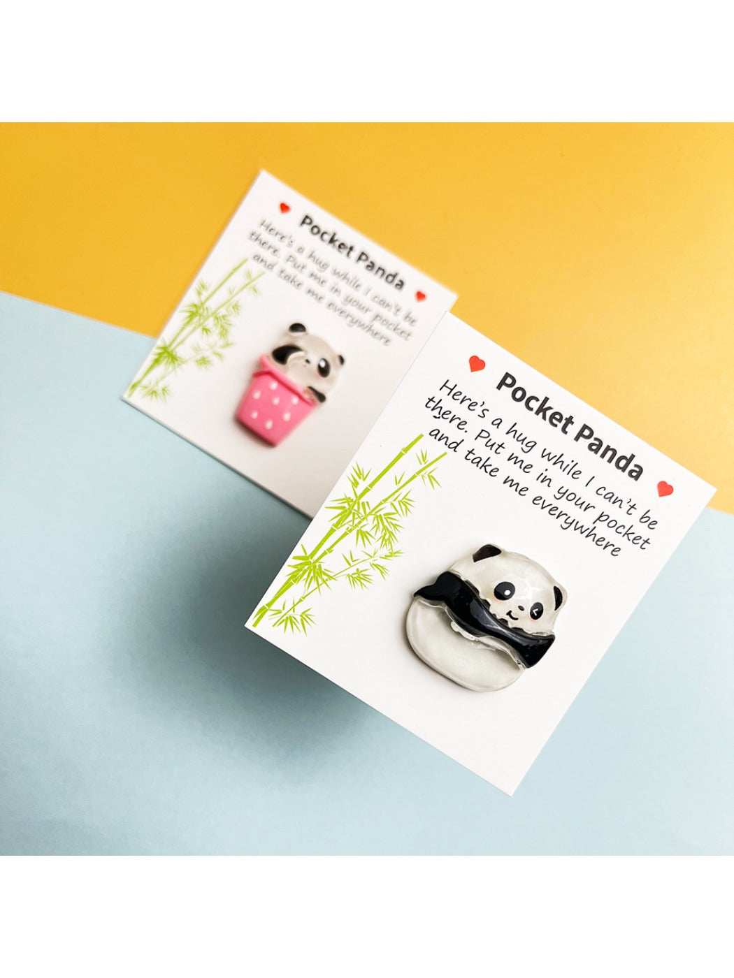 Taphug - Pocket Hug Cute Panda Greeting Card
