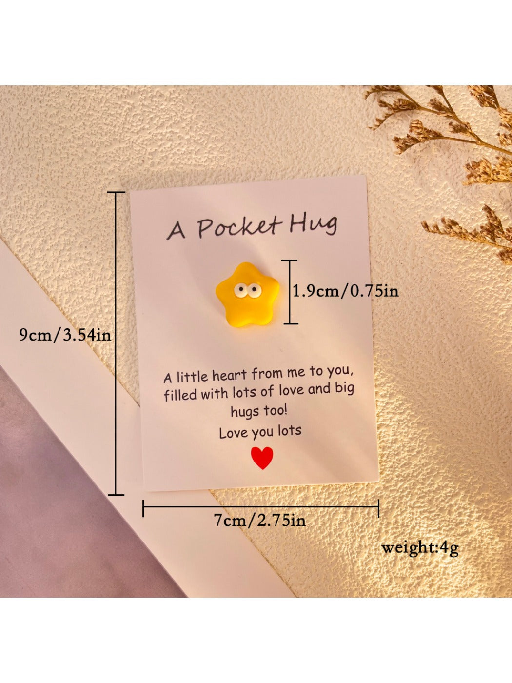 Taphug - Pocket Hug Heart Cute Star