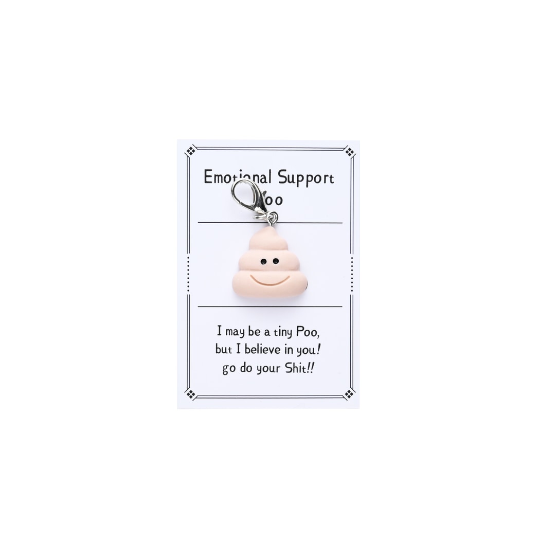Taphug - Pocket Hug Funny Cartoon Poop Keychain