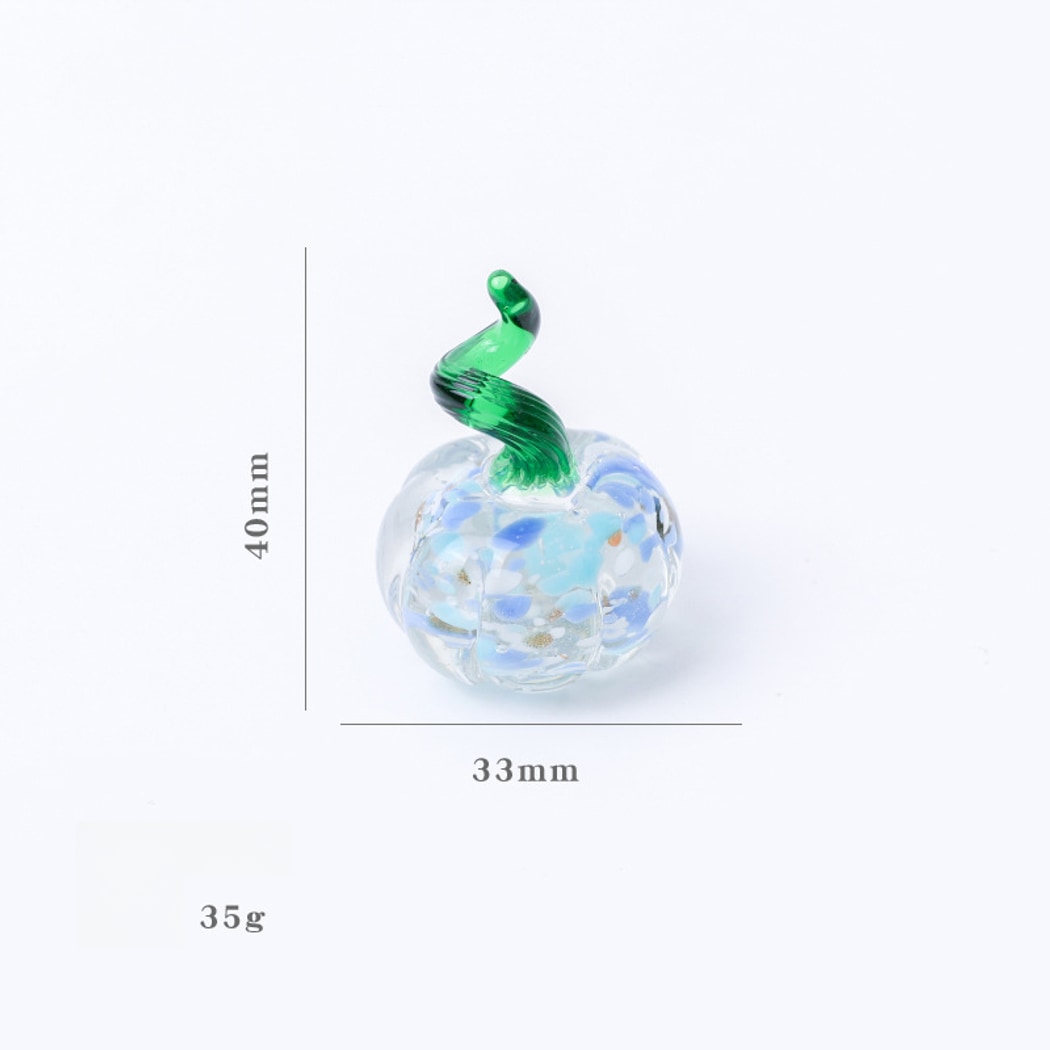 Glasira - Colorful Pumpkin Shape Table Ornament