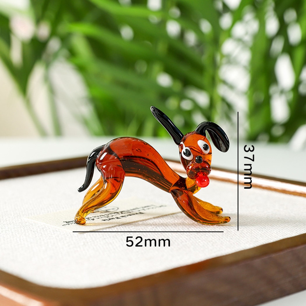 Glasira - Playful Dog Shape Desk Ornament