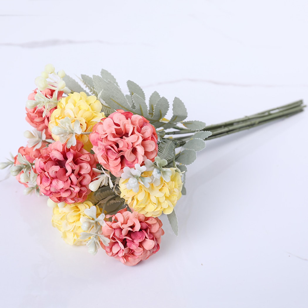 Roselle - Decorative Hydrangea Flower Artificial Bouquet