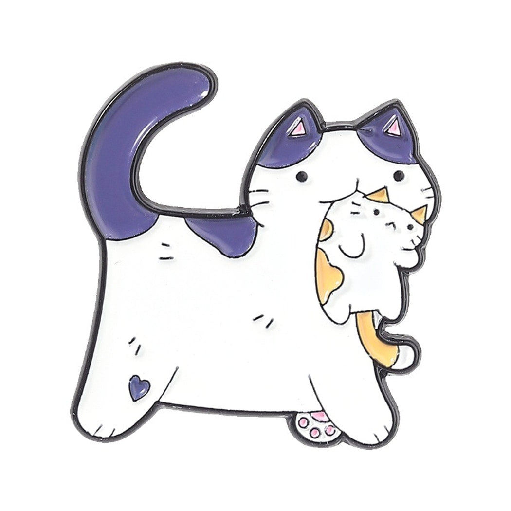 Pinori - Simple Animal Theme Cat Pin