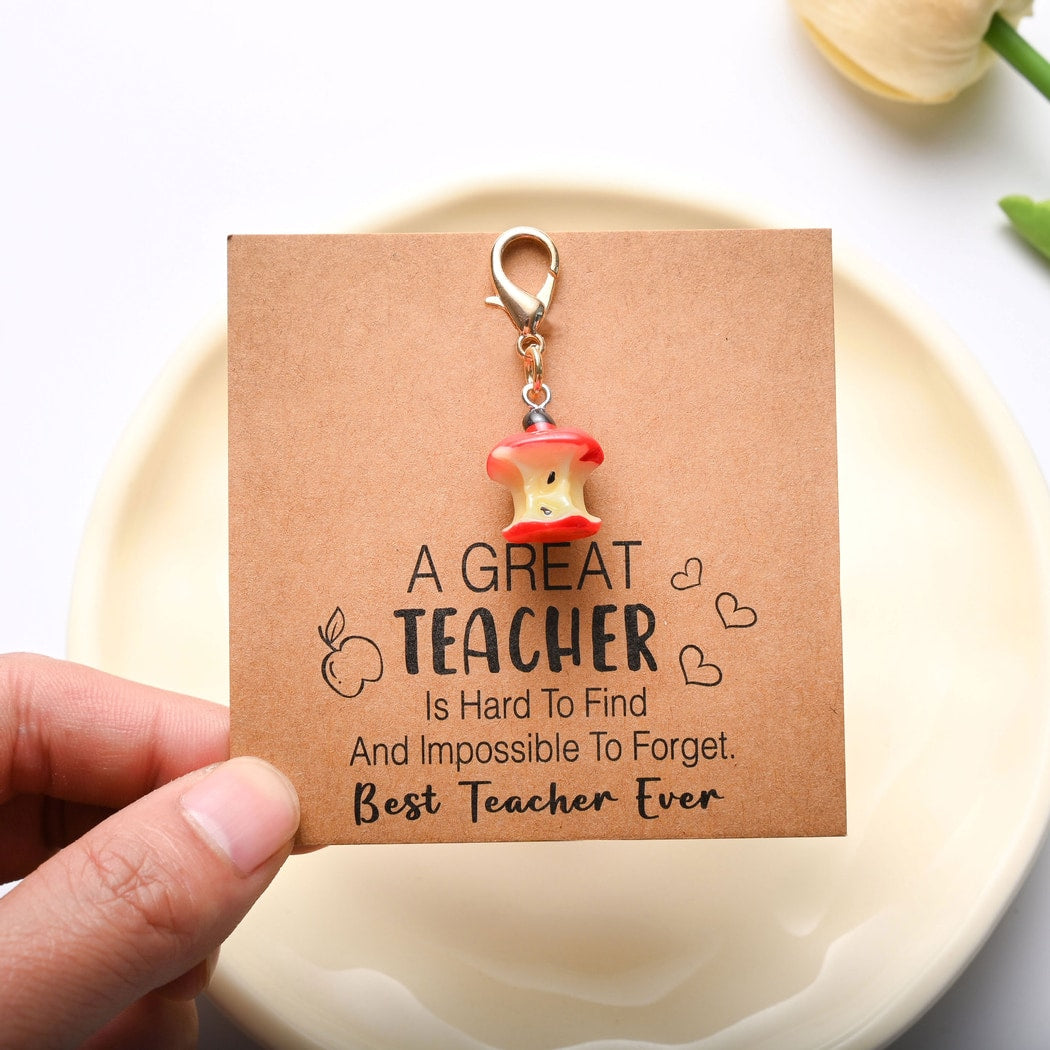 Taphug - Pocket Hug Red Apple Keychain
