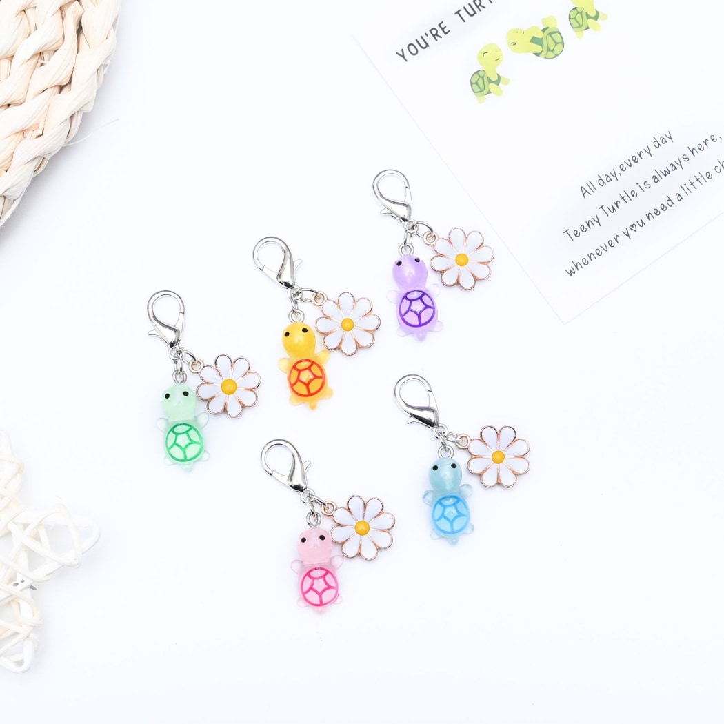 Taphug - Pocket Hug Turtle Charm Keychain