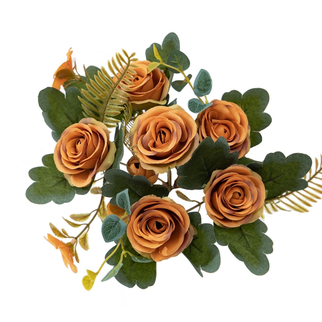 Roselle - Blousy Style Artificial Rose Bouquet