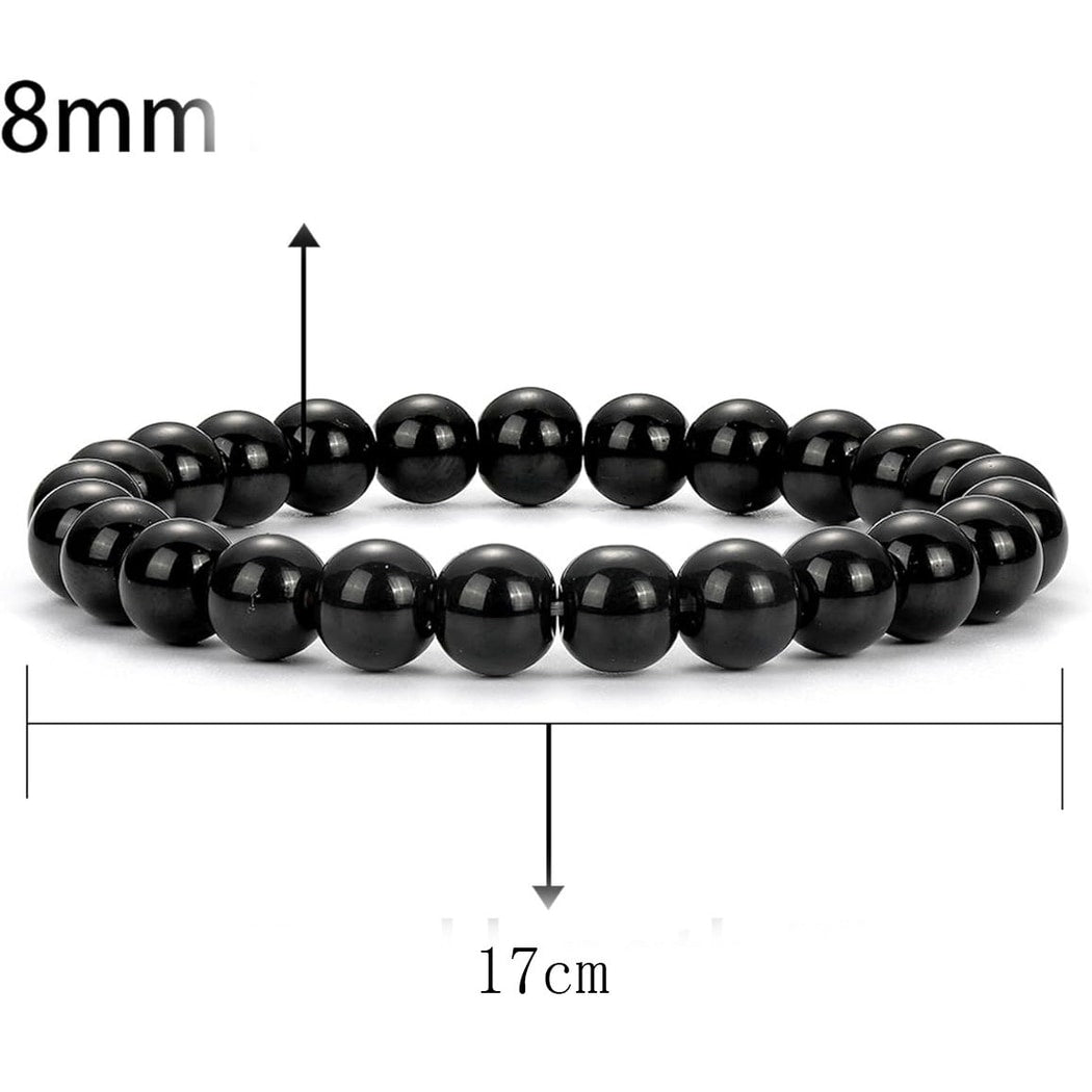 Emora - Minimal Geometric Round Bead Bracelet
